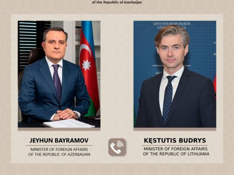 Litva xarici işlər naziri Ceyhun Bayramova başsağlığı verdi