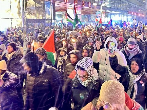 İsveçdən Fələstinə dəstək&nbsp;- Yeni ili qeyd etmədi