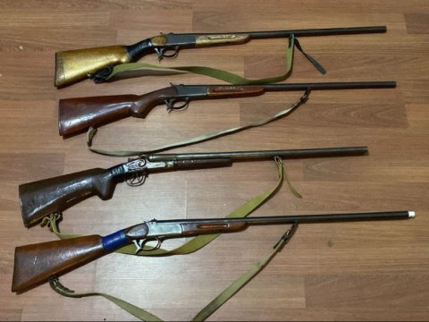 Vətəndaşlardan sənədsiz ov tüfəngləri yığılır