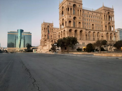 Bayramdan sonra Bakı - FOTOLAR