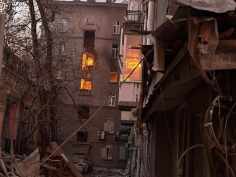 Yeni ilin ilk günü Kiyevə&nbsp;kütləvi hava hücumu - Ölənlər və yaralananlar var