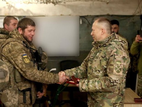 Ukraynalı general Kurskda - FOTOLAR