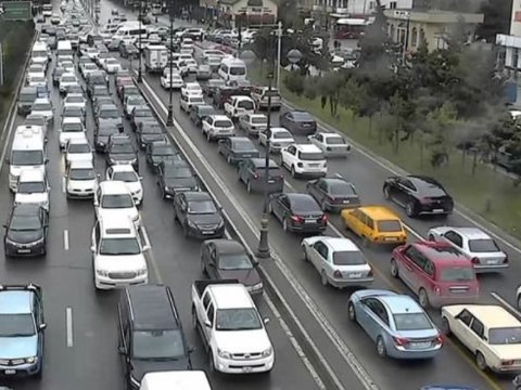 Hazırda bu yollarda sıxlıq var&nbsp;- SİYAHI