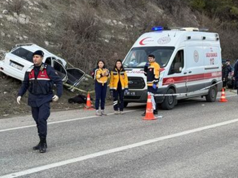 Türkiyədə ağır qəza&nbsp; - 2 ölü, 18 yaralı