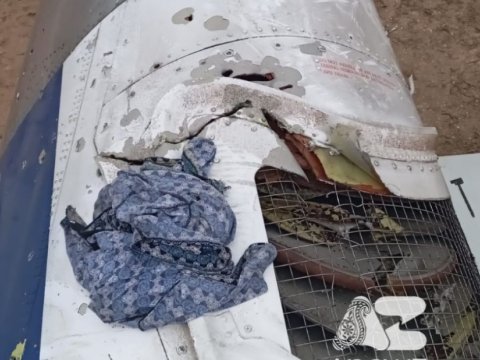 Azərbaycan təyyarəsinin vurulduğunu sübut edən yeni FOTOLAR