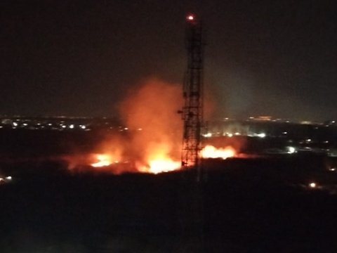 Mingəçevirdə güclü YANĞIN - VİDEO