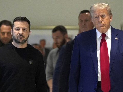 Zelenski Trampın Ukraynaya təyyarə ilə gəlməsini İSTƏYİR