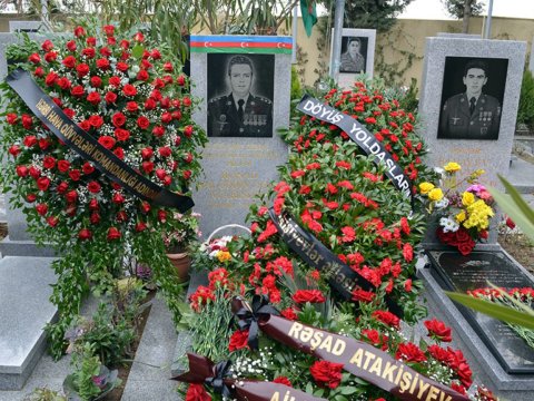 Şəhid pilot Rəşad Atakişiyevin xatirəsi yad edilib -&nbsp;FOTOLAR