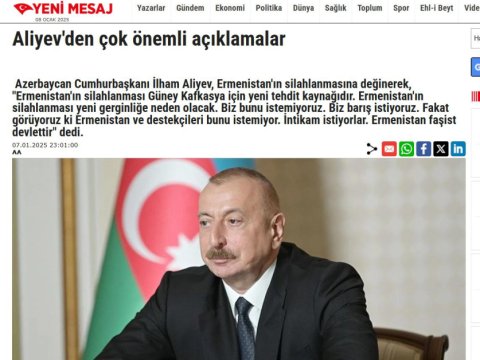 Türkiyə mediası İlham Əliyevin müsahibəsinə geniş yer ayırdı