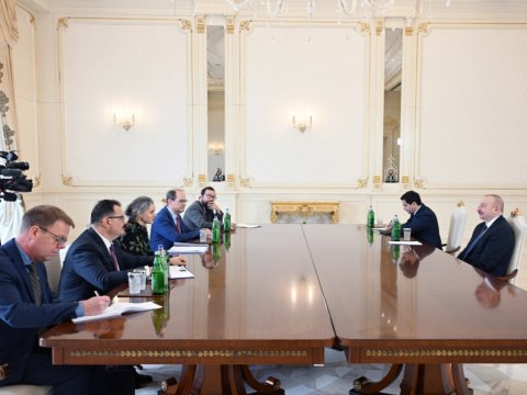 Avropa İttifaqının xüsusi nümayəndəsi Prezidentin QƏBULUNDA