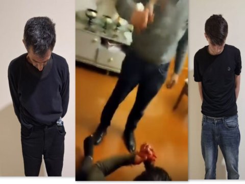Vətəndaşa işgəncə verən ata-oğul TUTULDU