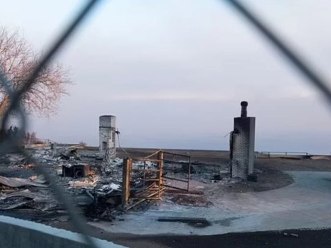 Baydenin 4 milyonluq evi yanıb KÜL OLDU&nbsp;