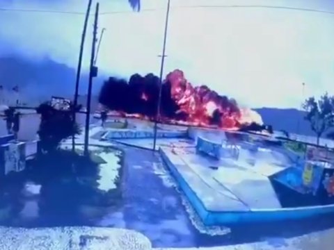 Təyyarə qəzasının ANBAAN GÖRÜNTÜLƏRİ&nbsp;