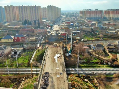 Sumqayıtdakı məşhur körpü tam söküldü - Yeni GÖRÜNTÜLƏR