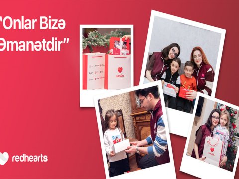 Qırmızı Ürəklər Fondu şəhid övladlarını&nbsp;sevindirdi