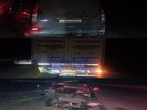 Səhhəti pisləşən sürücü qəza törətdi - ÖLƏN VAR