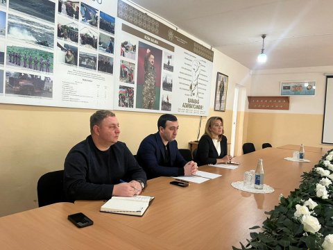 Mahir Süleymanlı vətəndaşların problemlərini dinlədi - FOTO