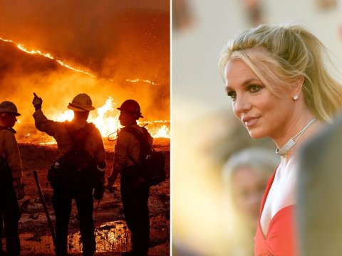 Yanğına görə&nbsp;7,4 milyon dollarlıq evini tərk etdi