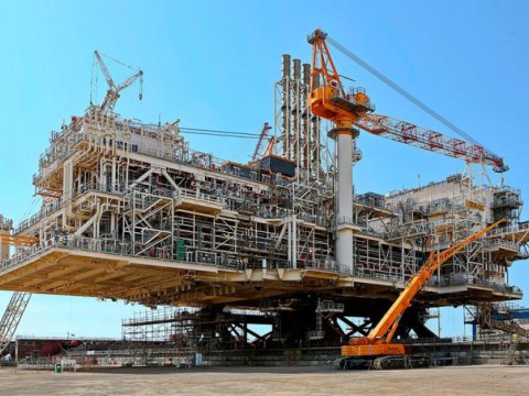 "Şahdeniz" yatağında "Bravo" platforması tam gücü ilə işləyir