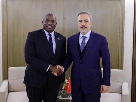 Hakan Fidan&nbsp;britaniyalı həmkarı ilə GÖRÜŞDÜ