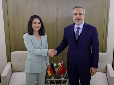 Türkiyə&nbsp;və Almaniya XİN rəhbərləri&nbsp;görüşdü