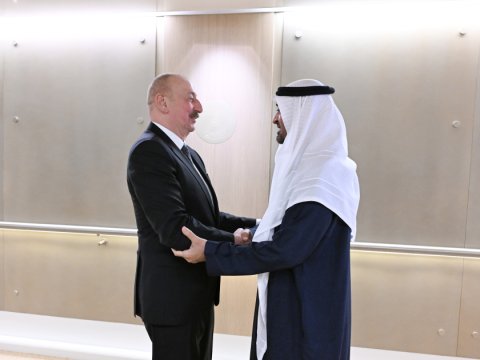 İlham Əliyev BƏƏ-də SƏFƏRDƏDİR