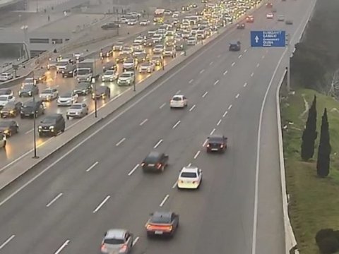 Yollarda tıxac var - SİYAHI