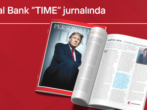 Kapital Bank &ldquo;TIME&rdquo; jurnalında&nbsp;