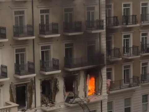 Ağ Şəhərdə mənzildə partlayış: yaralanan var - YENİLƏNİB