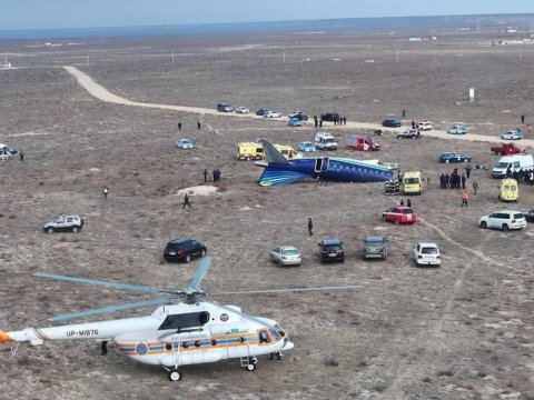 Qazaxıstan vurulan Azərbaycan təyyarəsi ilə bağlı MƏLUMAT YAYDI