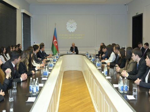 Emin Əmrullayev "Maarifçi&rdquo;lərlə görüşüb - FOTO