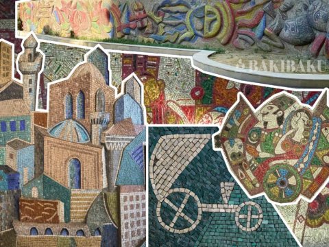 Bakıda mozaika kompozisiyalarının restavrasiya işlərinə başlanılır