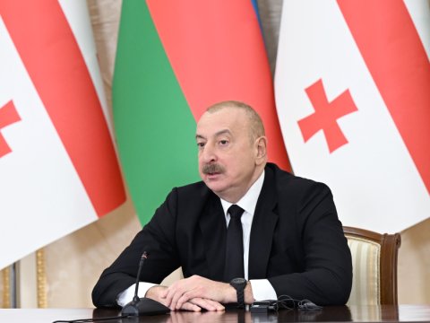 Gürcüstanla Azərbaycan Avropa ilə Asiya arasında körpü rolunu oynayır