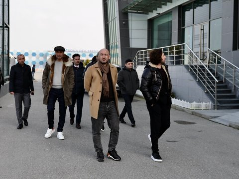 Türkiyənin məşhur futbol mütəxəssisləri Bakıda...