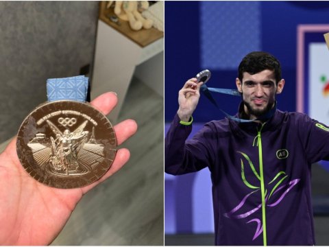 Qaşımın Parisdə qazandığı medal keyfiyyətsiz çıxdı