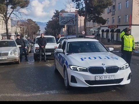 Xankəndi və Xocalıda 20 Yanvar şəhidlərinin xatirəsi anılıb - FOTOLAR