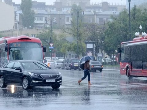 Bakıda intensiv yağış yağacaq -&nbsp;XƏBƏRDARLIQ