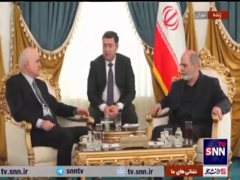 Şahin Mustafayev İran Ali Milli Təhlükəsizlik Şurasının katibi ilə görüşdü