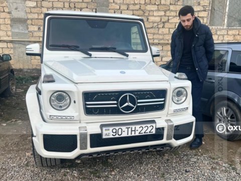 Həmin "Gelandewagen"in sürücüsü SAXLANILDI