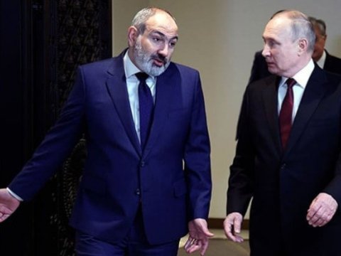 Putin Paşinyanla Ermənistanın KTMT-dən çıxmasını müzakirə edib?