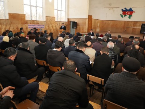 Neftçalanın icra başçısı səyyar görüş keçirib