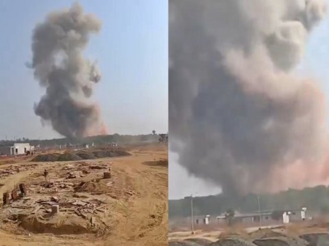 Hindistanda partlayış: 8 ölü