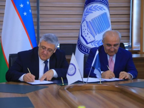 UNEC Özbəkistanın aparıcı elm və təhsil müəssisələri ilə strateji əməkdaşlıqlara imza atıb