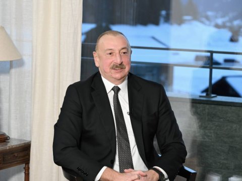 İlham Əliyev Davosdan PAYLAŞIM ETDİ