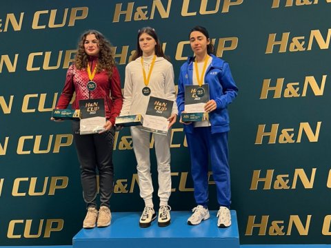 İdmançımız Almaniyada medal qazandı