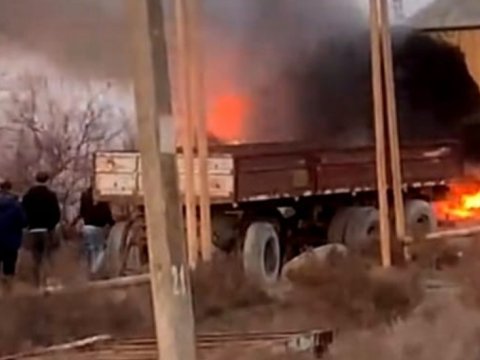 Salyanda partlayış: ata və oğlu YARALANDI