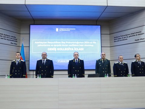 Kamran Əliyev kollegiya iclası keçirdi