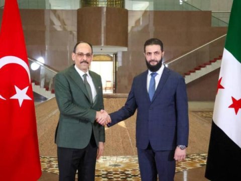 İbrahim Kalın Suriyada: yeni hakimiyyətlə görüşdü - FOTO