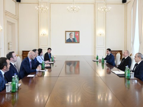 İlham Əliyev&nbsp;qəbul keçirdi - FOTOLAR