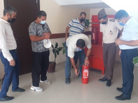 Təhsil müəssisələrinə yanğın təhlükəsizliyi ilə bağlı müraciət edildi - VİDEO